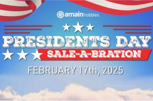 AMain Hobbies President’s Day Sale