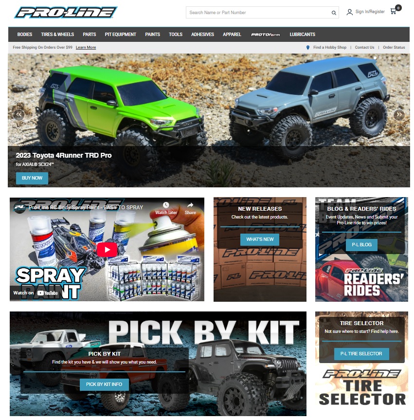 Easily Find The Right Pro-Line Aftermarket Body