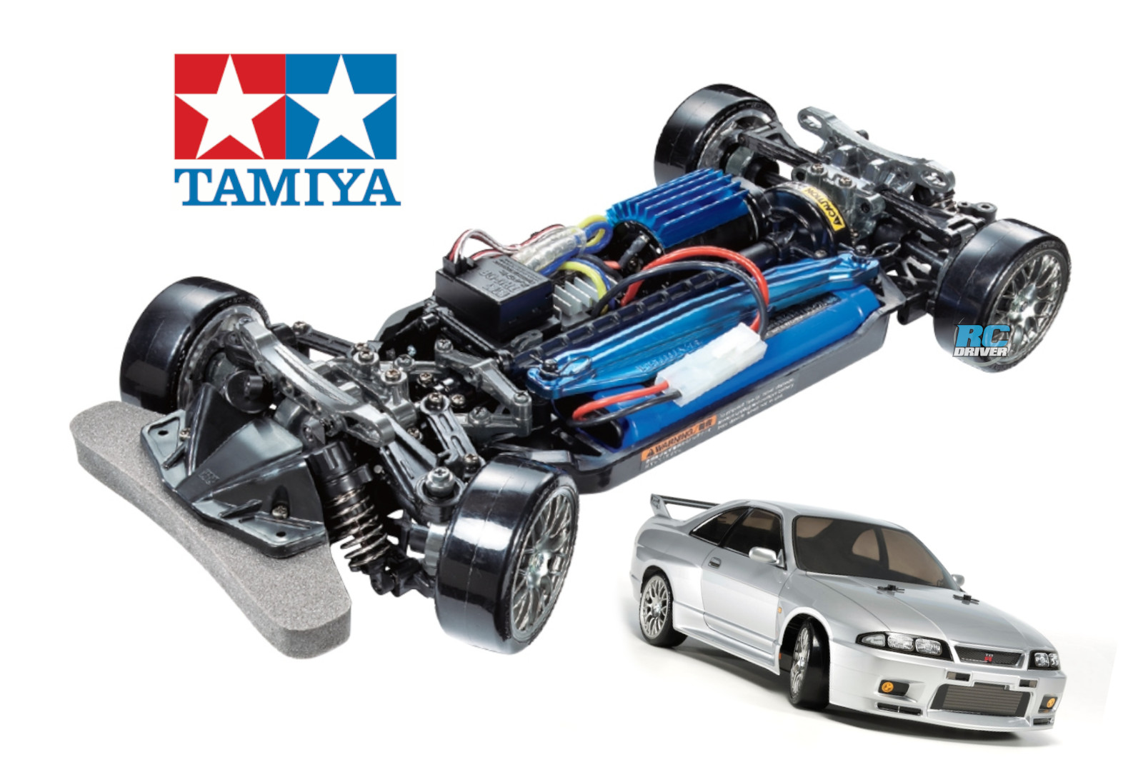 Fully loaded Tamiya TT-02 Drift Car Conversion