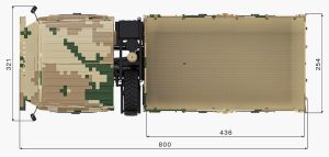 Rlaarlo HongYan HY6 1/10 RTR 6X6 Military Truck