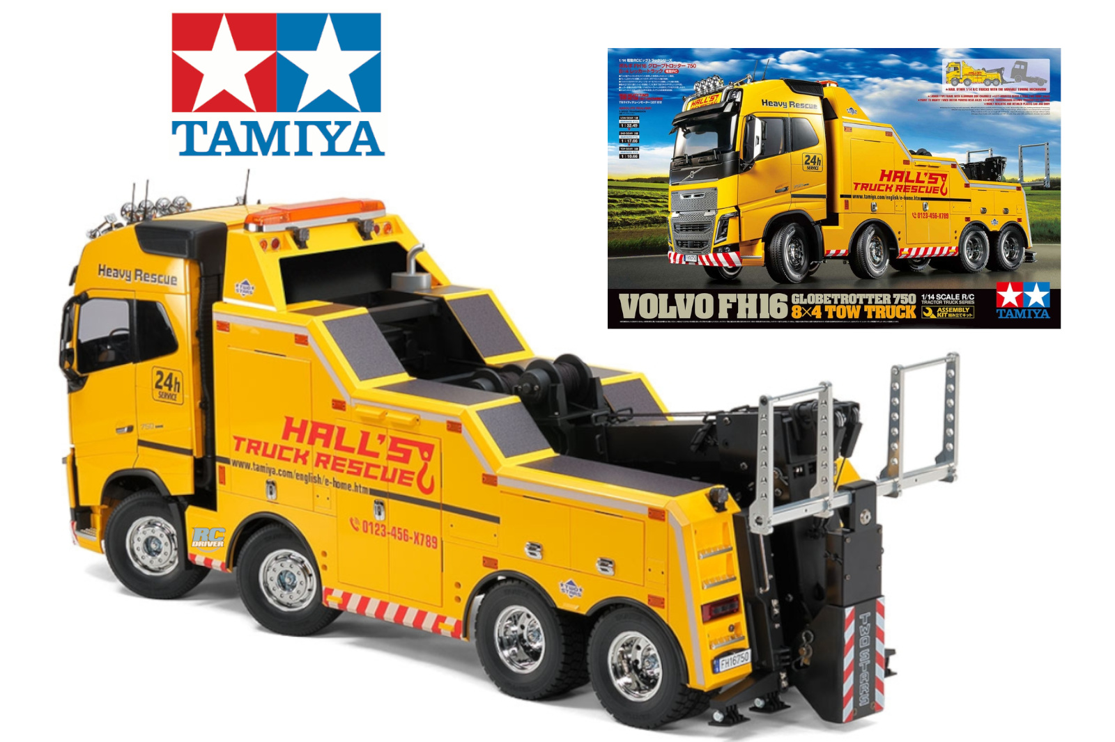 Inside The Impressive Tamiya Volvo FH16 Tow Truck