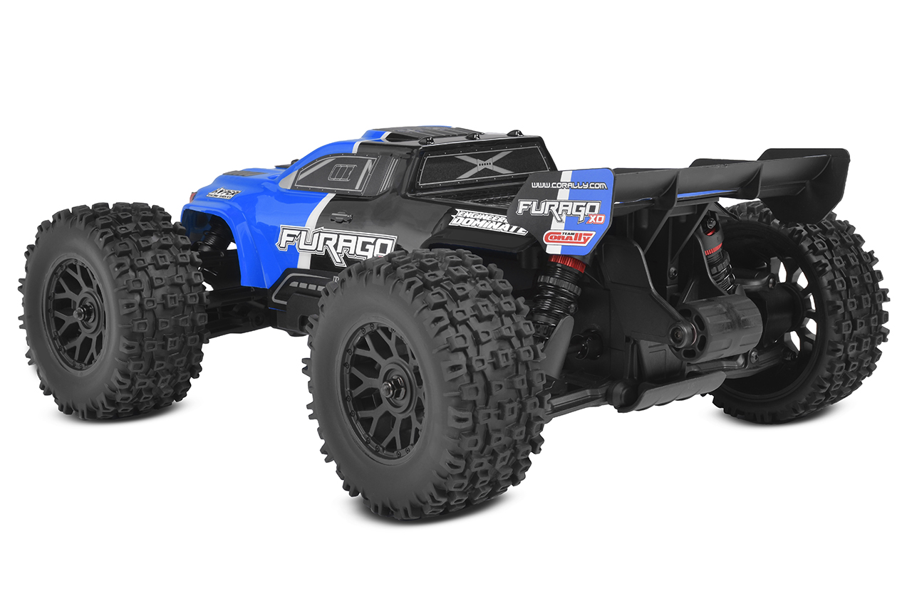 Team Corally Punisher XD And Furago XD 1/12-scale Monster Trucks