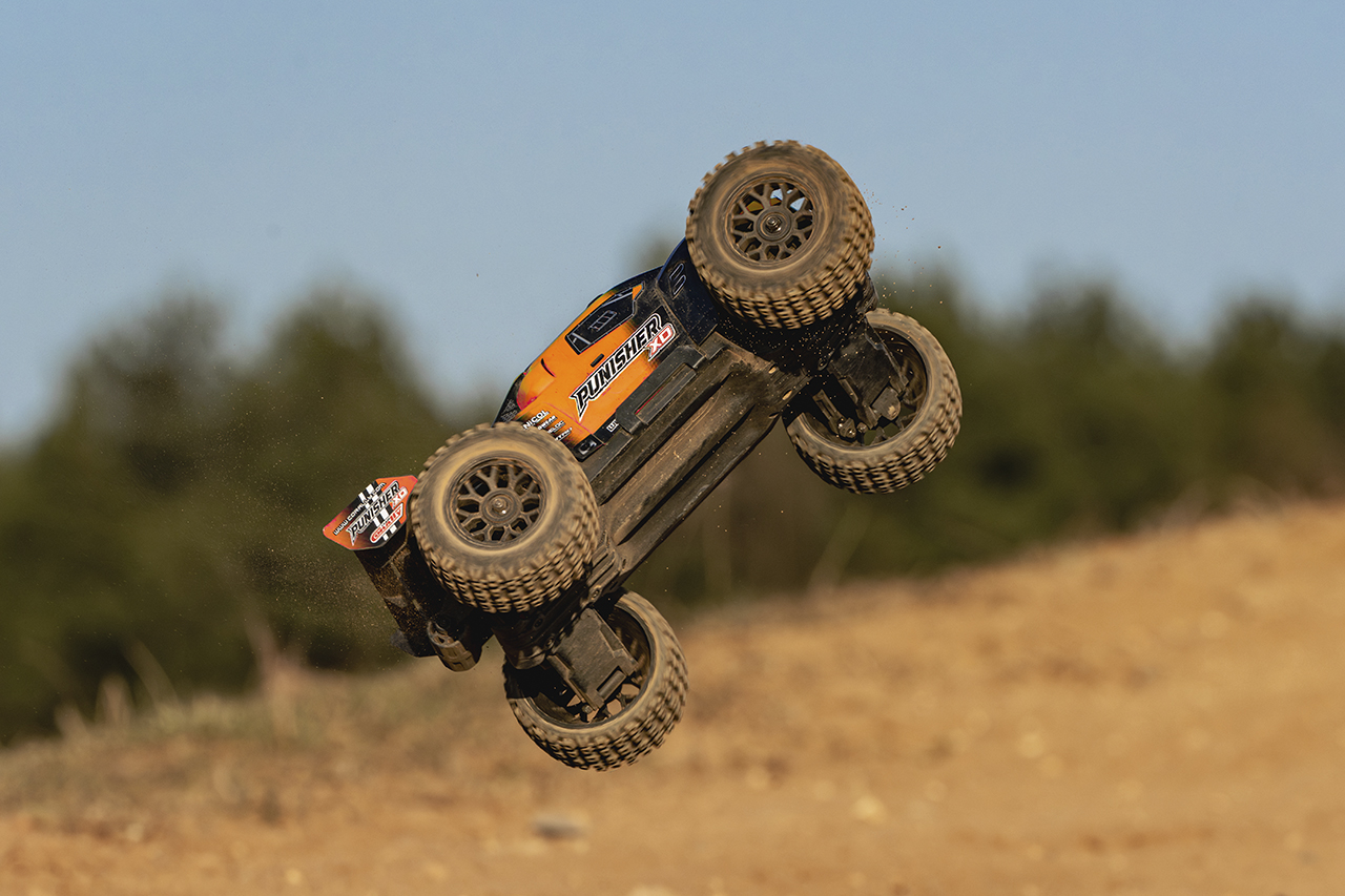 Team Corally Punisher XD And Furago XD 1/12-scale Monster Trucks