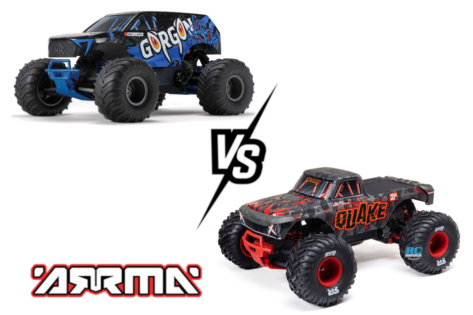 Arrma Gorgon vs. Arrma Quake: Budget Basher or Brushless Beast?