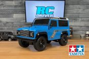 Exploring the Tamiya 1990 Land Rover Defender 90 CC-02