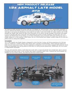 1RC Racing 1/24 Asphalt Late Model RTRs