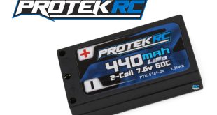 ProTek RC Announces 2S 60C Hard Case LiPo for 1/28-Scale