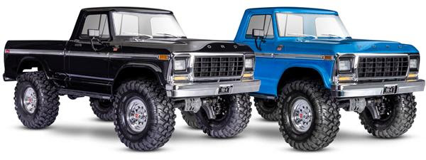 Traxxas TRX-4 Ford F-150 And Chevrolet K10 Rock Crawlers