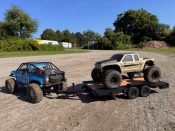 Axial SCX10 Flatbed Vehicle Trailer