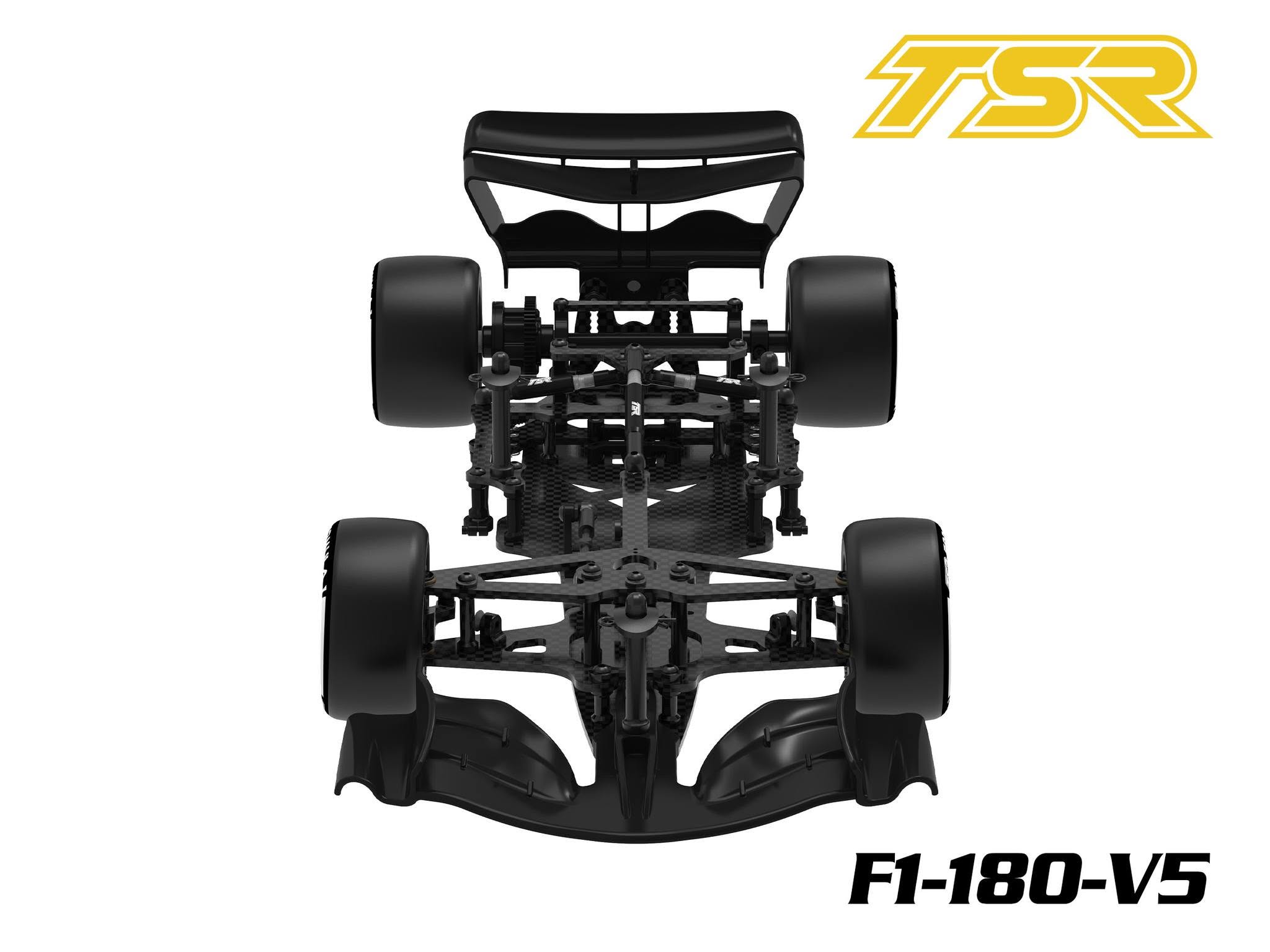 Team Saxo F1-180-V5 1/10-scale Formula 1 Car Kit