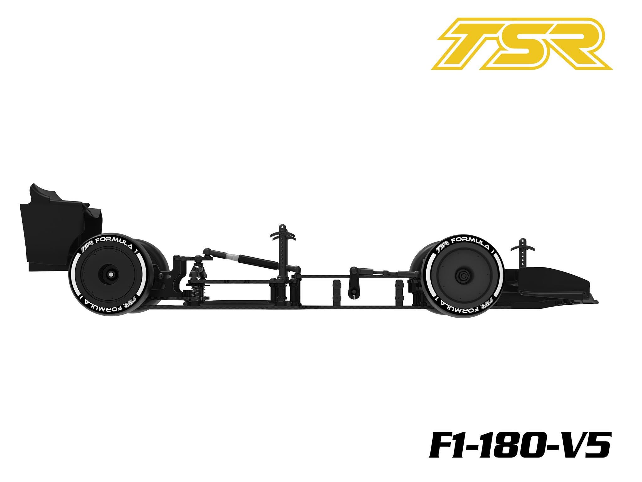 Team Saxo F1-180-V5 1/10-scale Formula 1 Car Kit