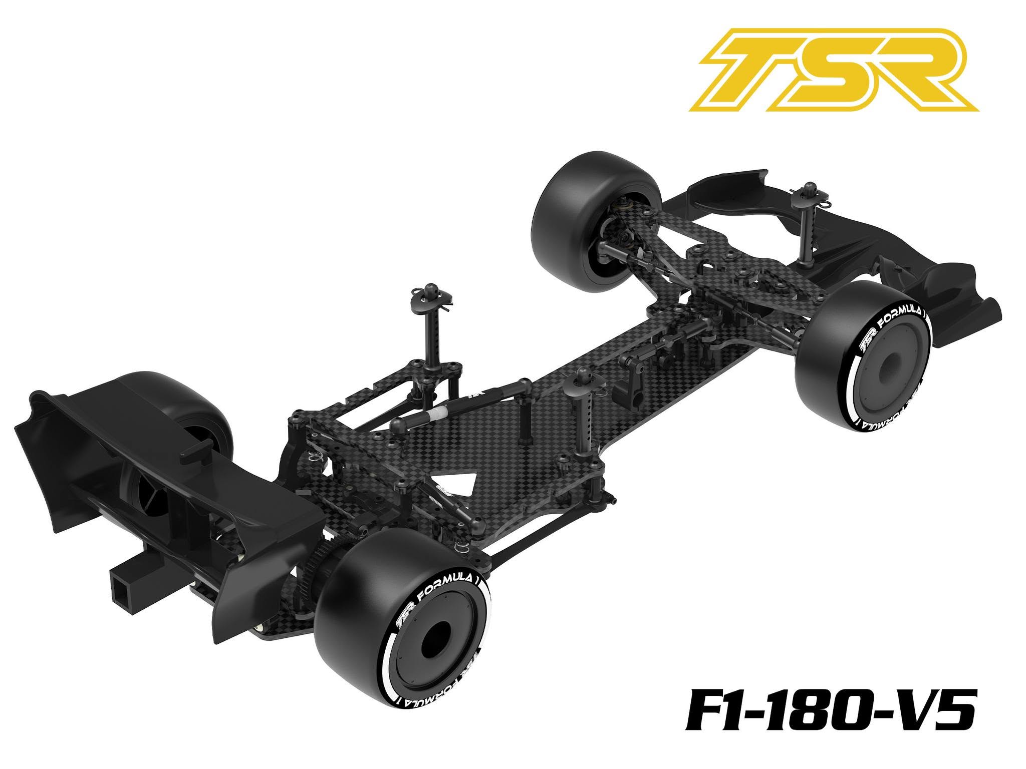 Team Saxo F1-180-V5 1/10-scale Formula 1 Car Kit