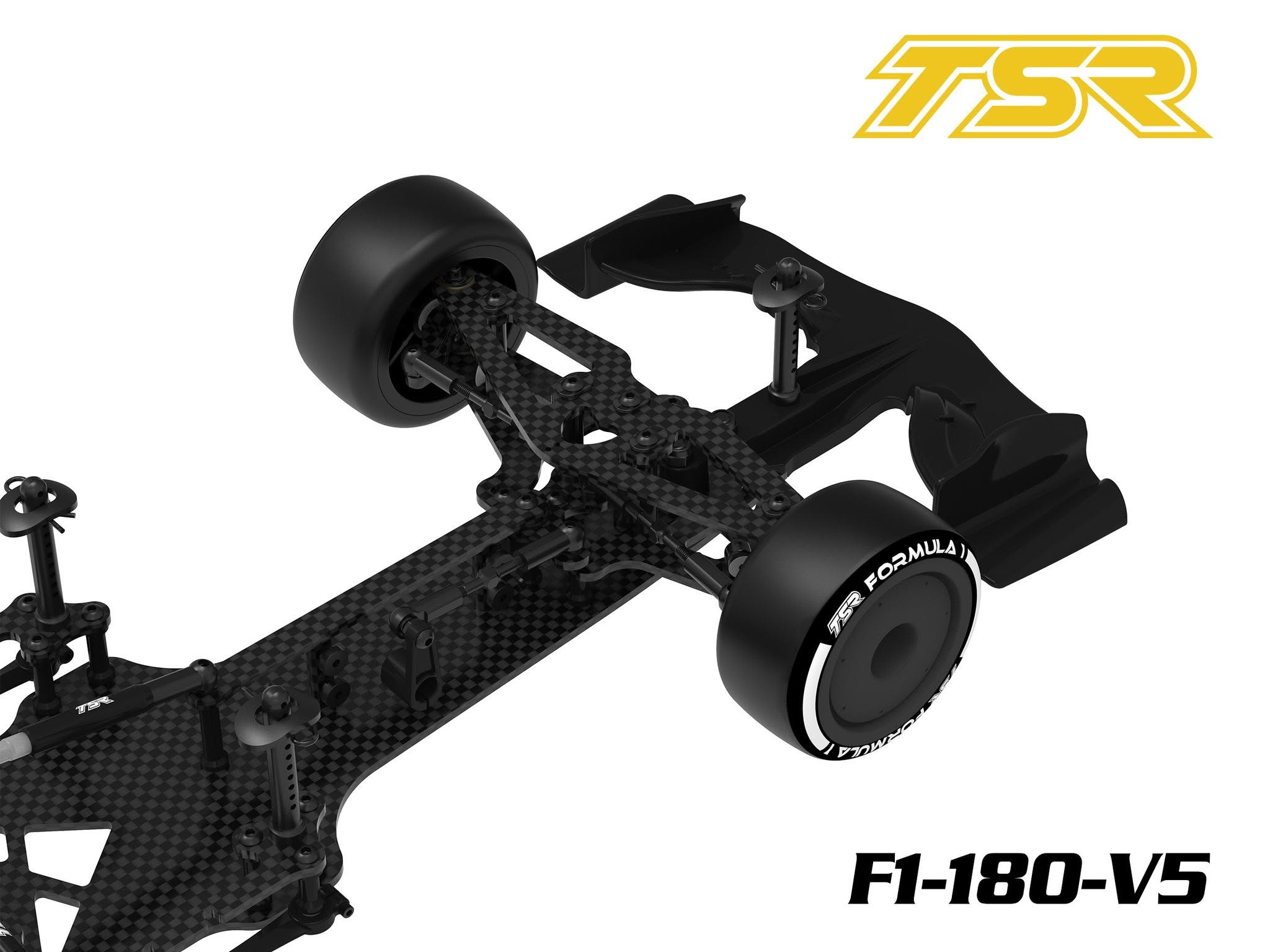 Team Saxo F1-180-V5 1/10-scale Formula 1 Car Kit