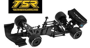 Team Saxo F1-180-V5 1/10-scale Formula 1 Car Kit