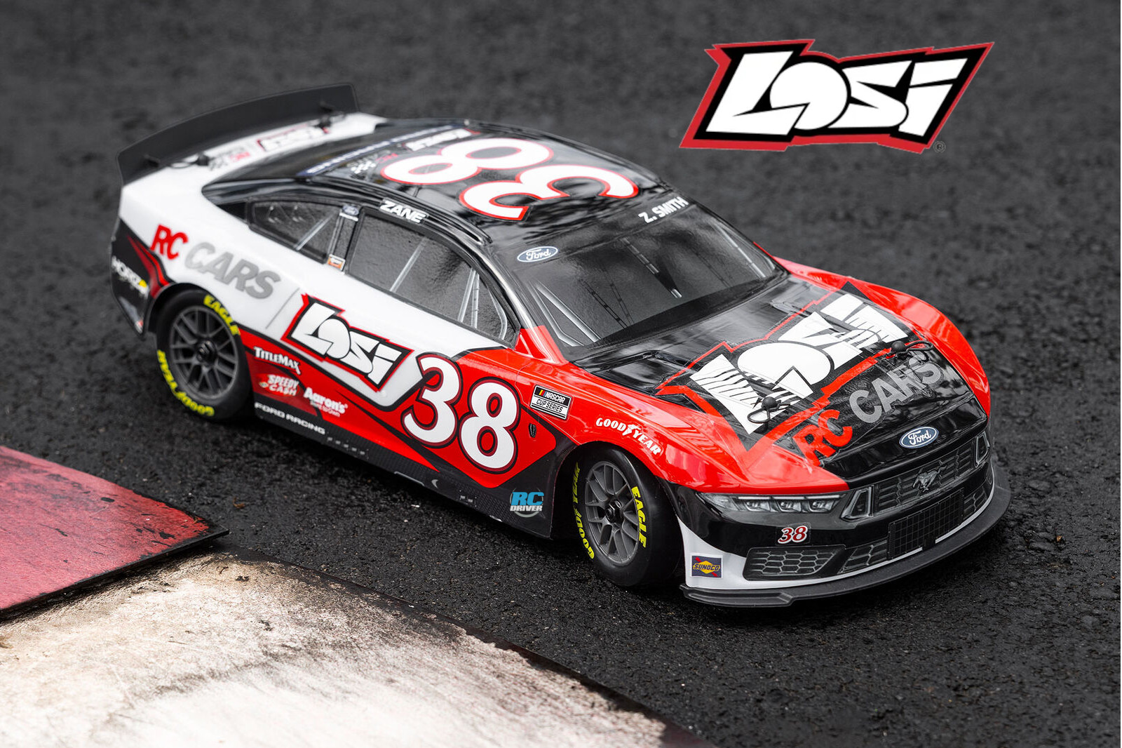 Losi NASCAR 2026 Zane Smith No. 38 Ford Mustang