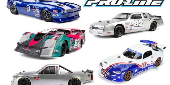 Pro-Line Body Options For The Losi NASCAR Race Car